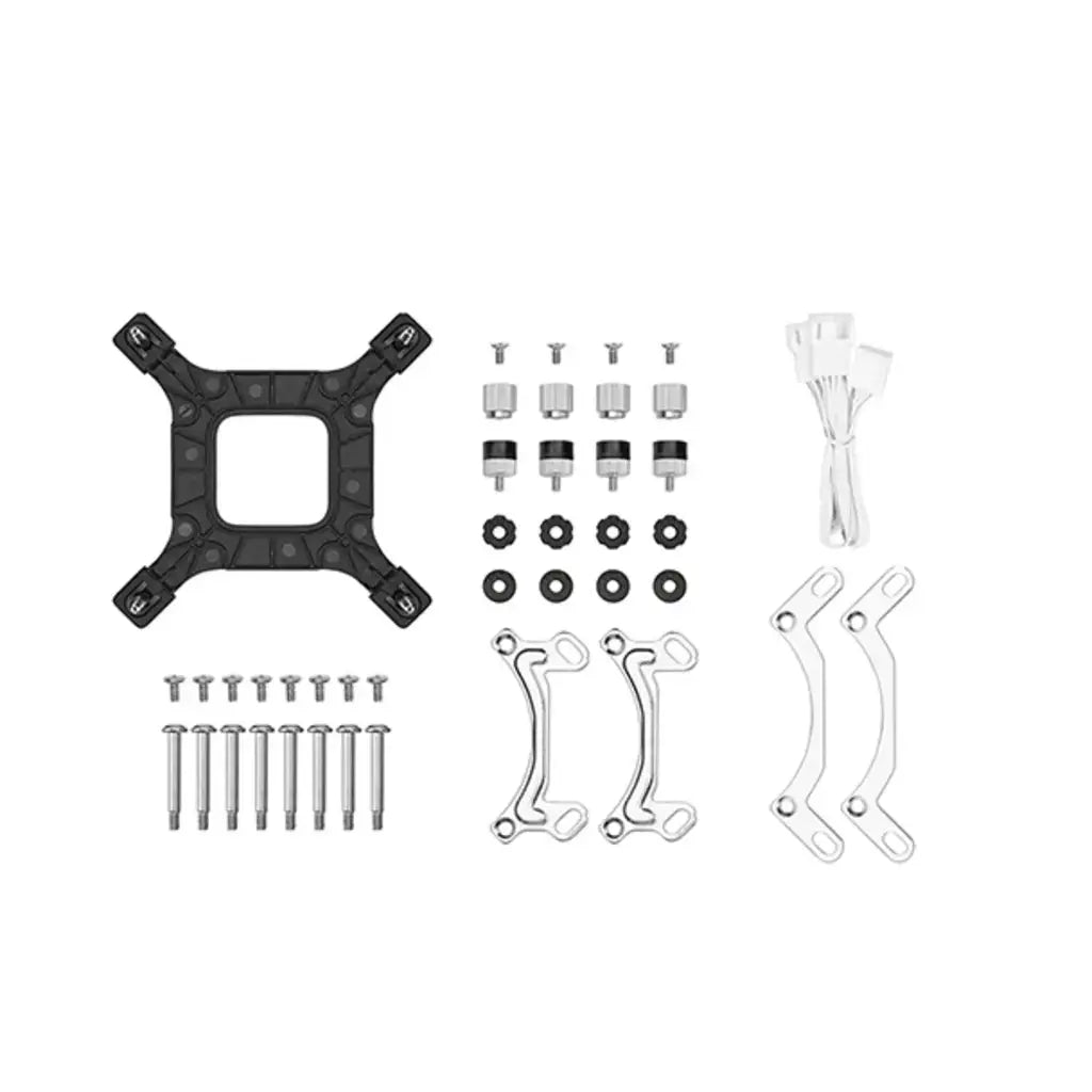 DeepCool LE240 V2 240mm A-RGB AIO CPU Liquid Cooler-White