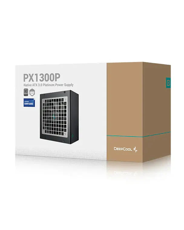Deepcool PX1300P 1300 Watt 80 Plus Platinum ATX 3.0 Fully Modular Power Supply Unit