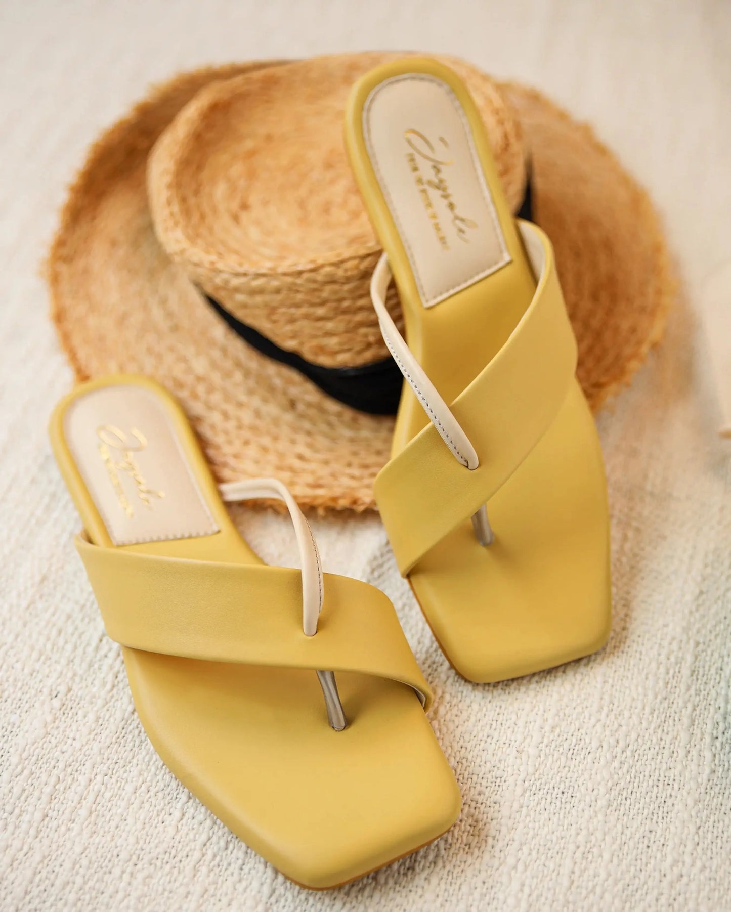 Cornsilk Crisscross Flats My Store