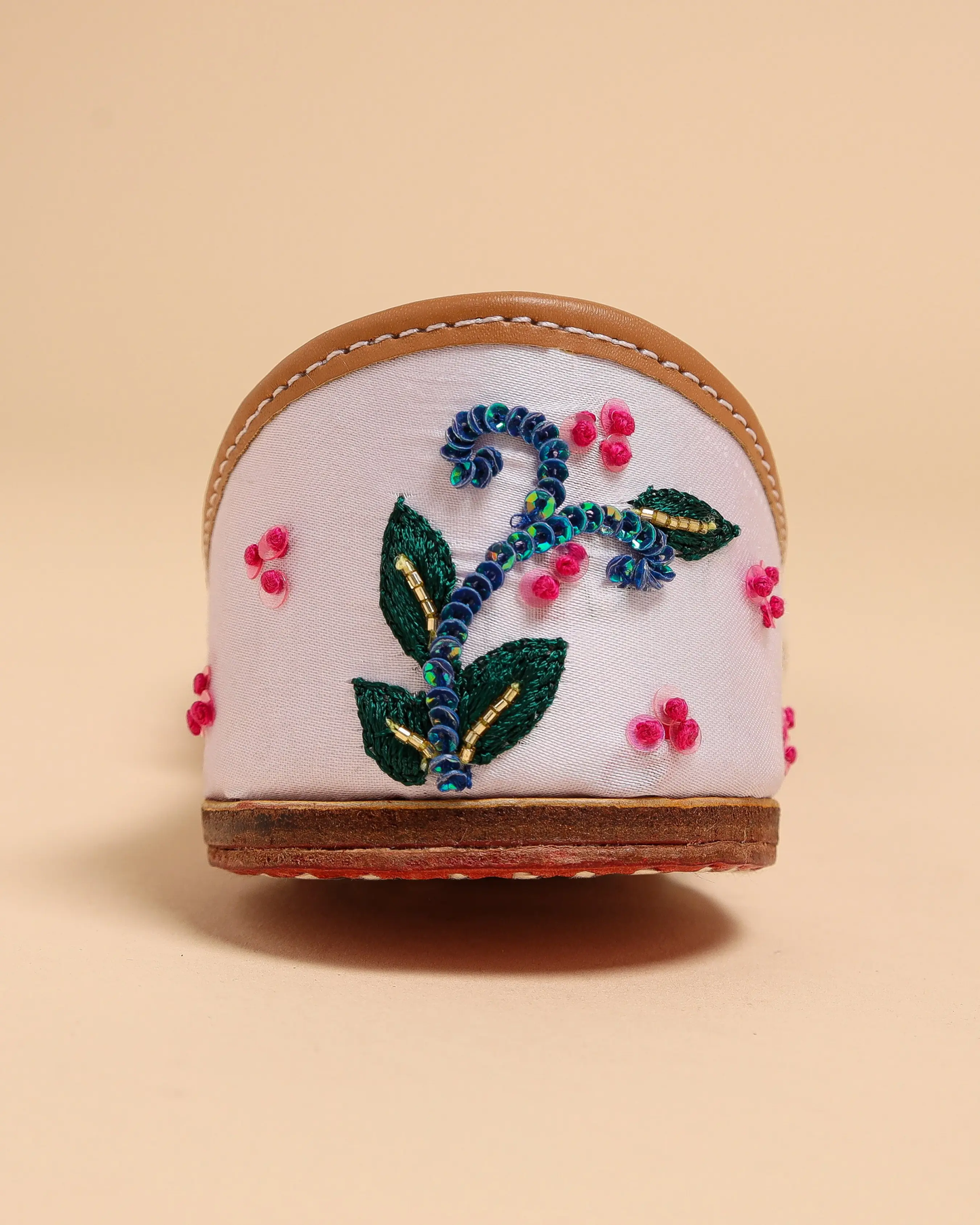 Pink Butterfly Handcrafted Jutti My Store