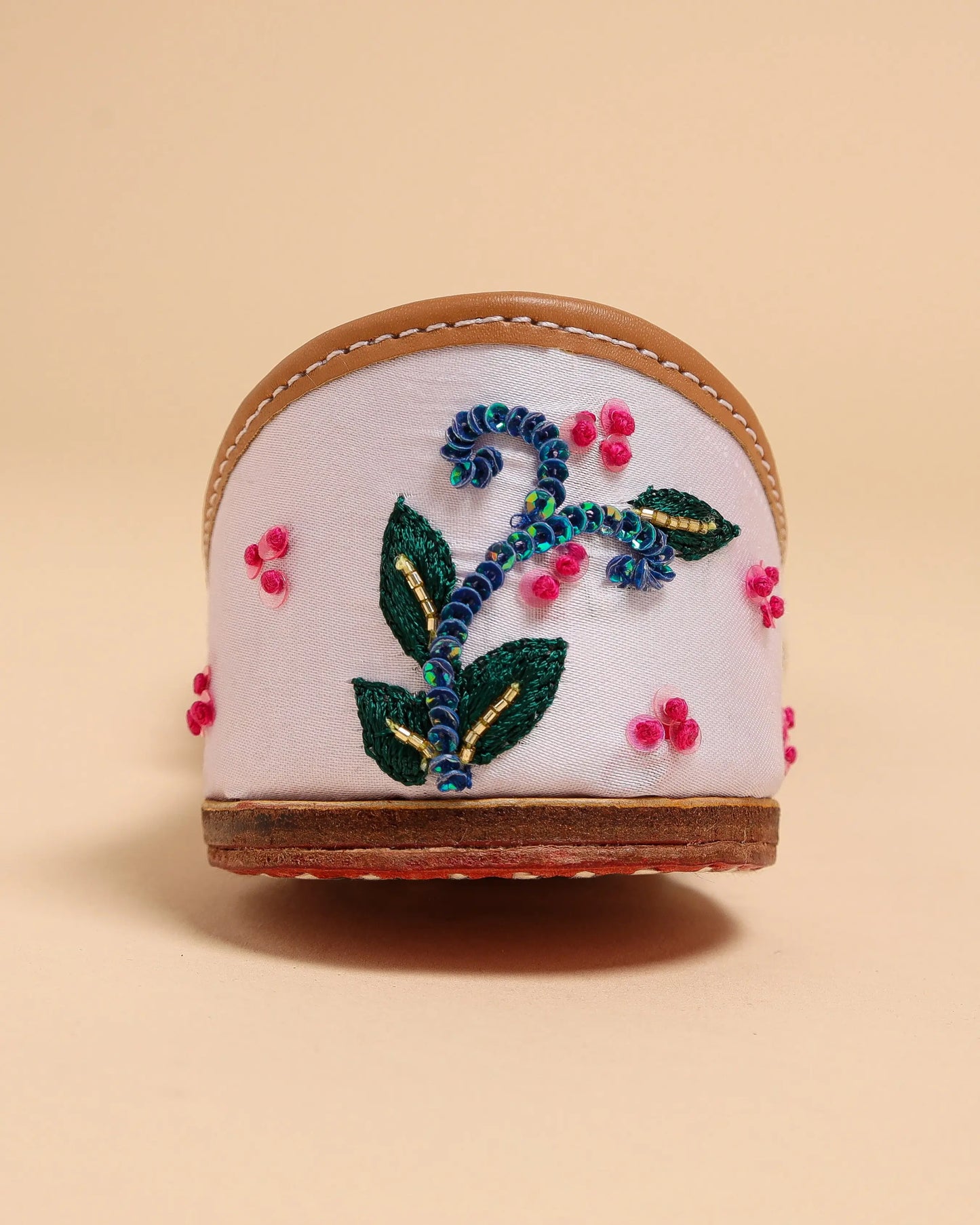 Pink Butterfly Handcrafted Jutti My Store