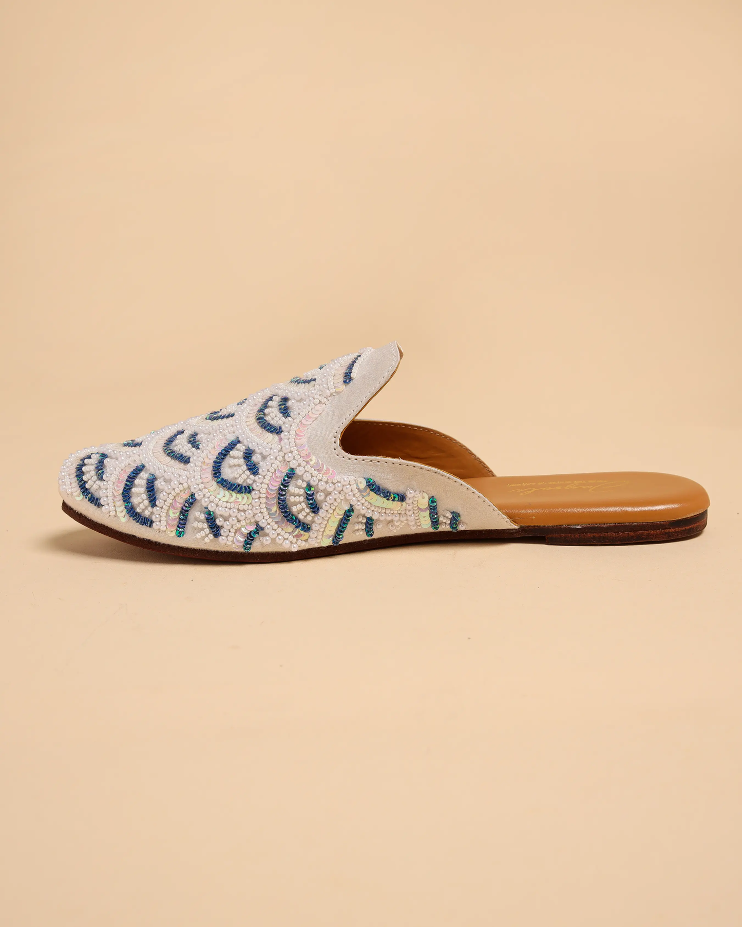 Blissful Blue Handcrafted Mules My Store