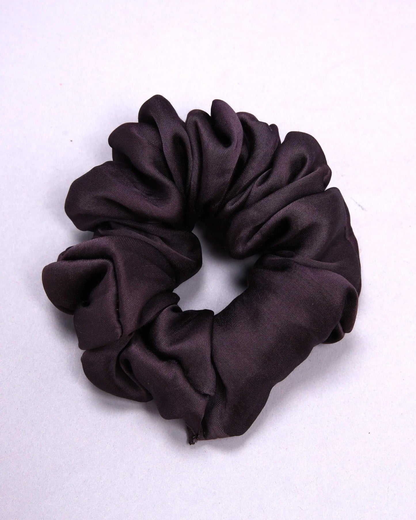 Black Beauty Satin Scrunchie My Store