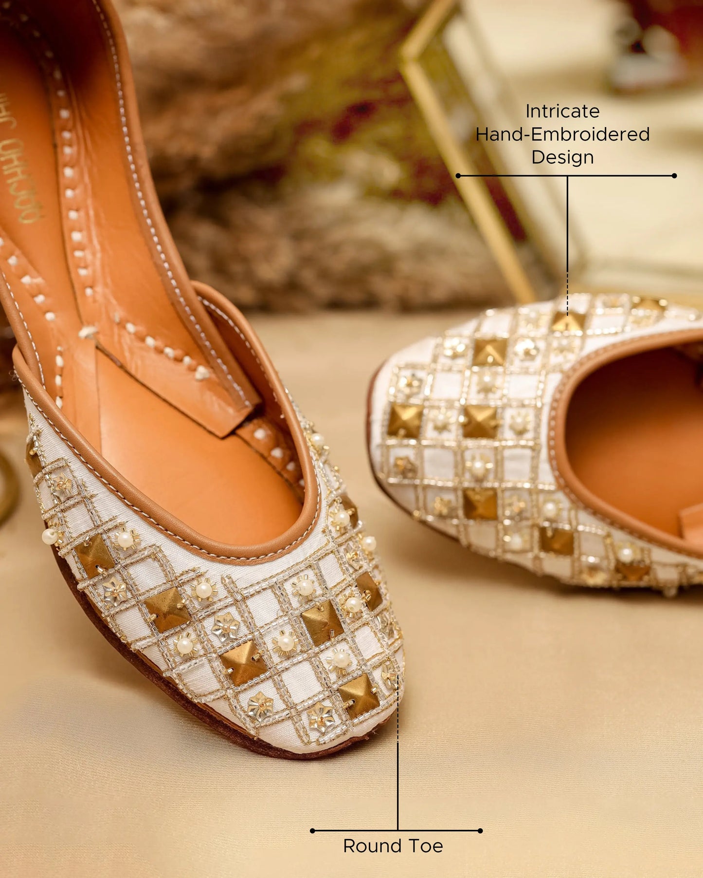 Mirror Haze Handcrafted Jutti My Store