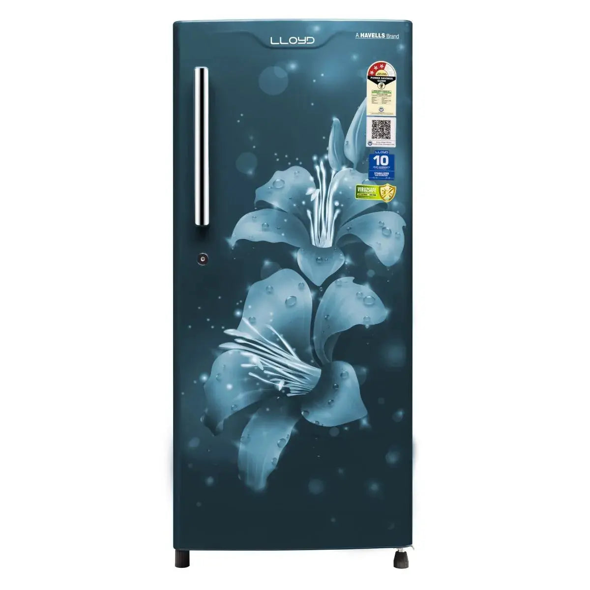 Lloyd 188 L, 3 Star Single Door Refrigerator (GLDC203SLAT2LC) My Store