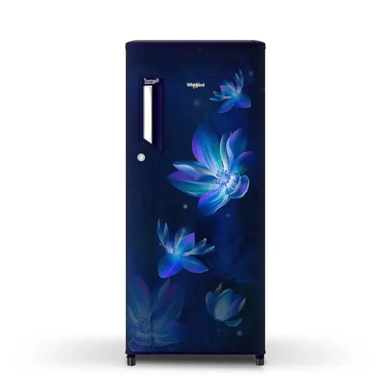 Whirlpool 192L 3 Star Icemagic Powercool Refrigerator, Sapphire Flower Rain (72536) My Store
