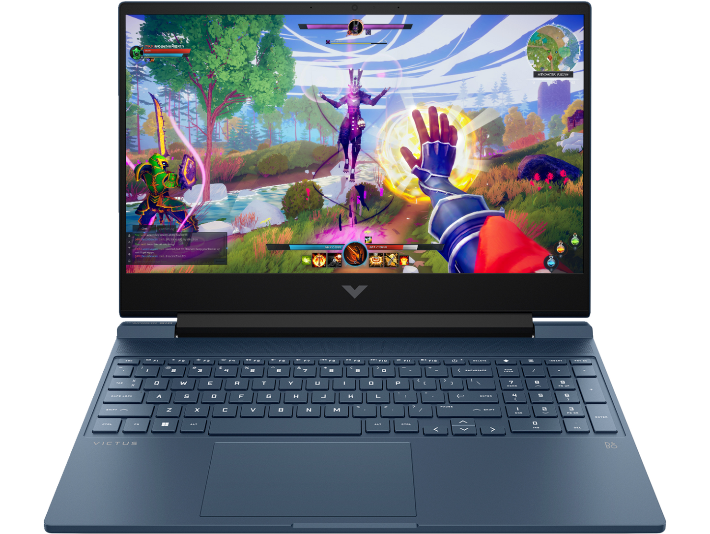 HP Victus 15.6 Inch, Gaming Laptop, 16GB RAM + 512GB SSD | AMD Ryzen™ 5 Ryzen5-8645HS processor | NVIDIA® GeForce RTX 3050 6GB | Windows 11 Home, Blue (15-fb3012AX)
