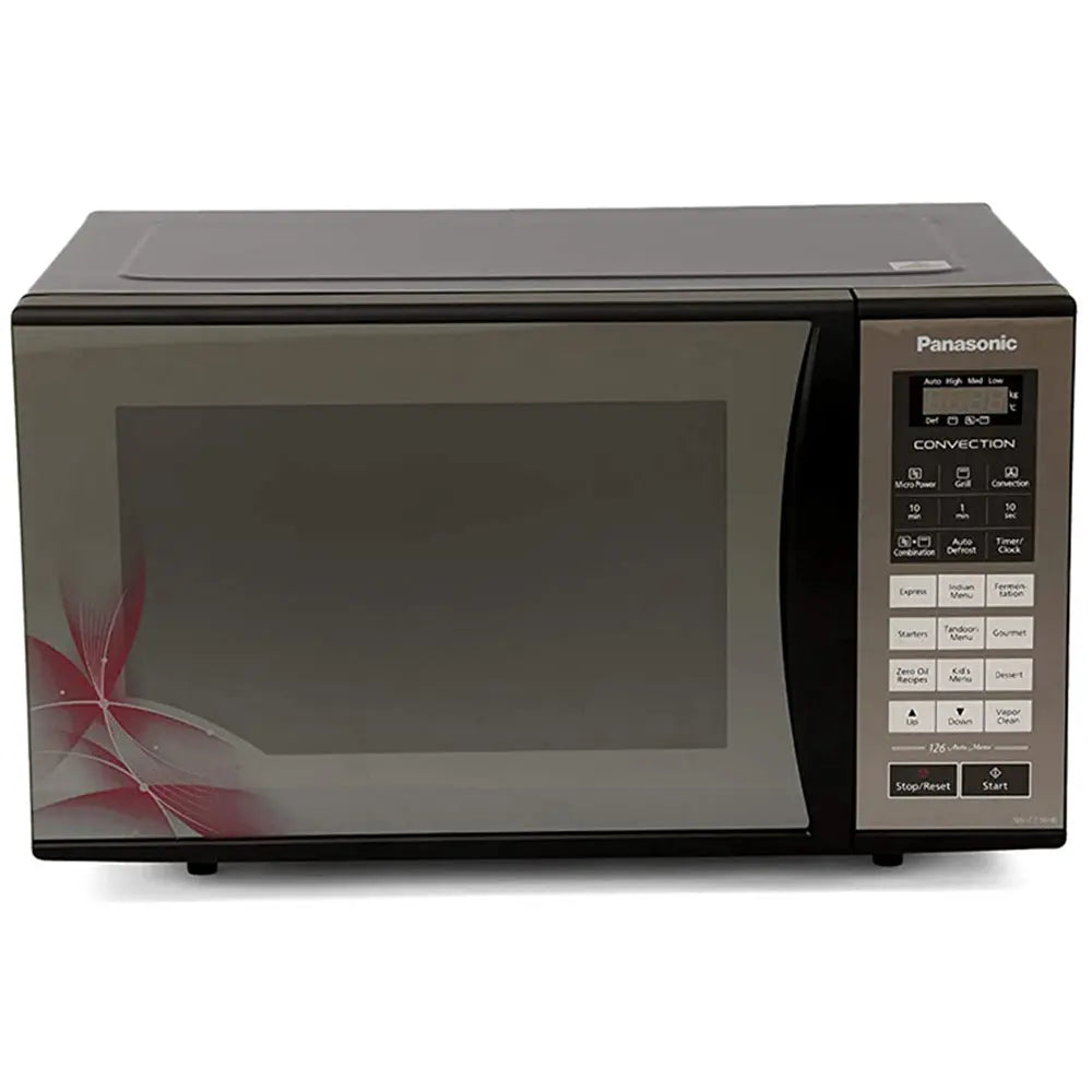 Panasonic 23L Convection Microwave Oven(NNCT36HBFDG,Black, 360° Heat Wrap) with Starter Kit My Store
