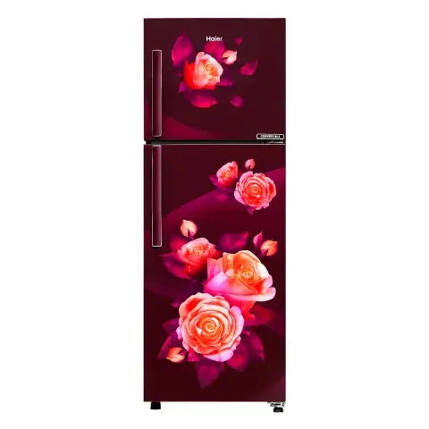 Haier 240 L, 2 Star, Red Rose Finish Top Mounted Frost Free Refrigerator (HRF-2902CRR-P) My Store