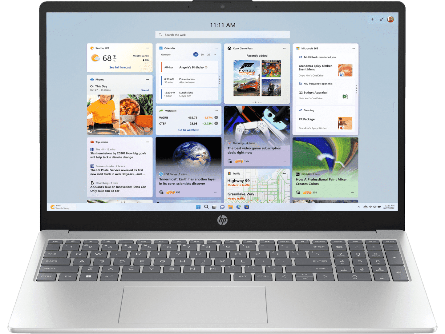 HP Laptop 15.6 Inch, 8GB RAM + 512GB SSD | 13th Generation Intel® Core™ i5 processor | Intel® UHD Graphics | Windows 11 Home, Silver (15-fd0466TU)