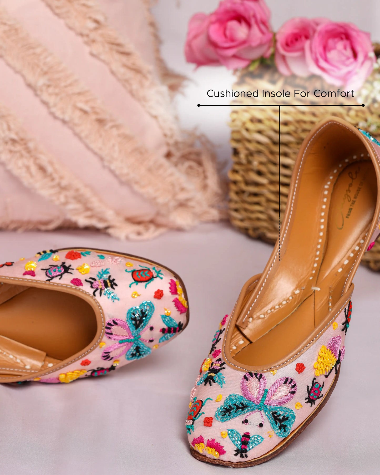 Butterfly Bunch Handcrafted Jutti My Store