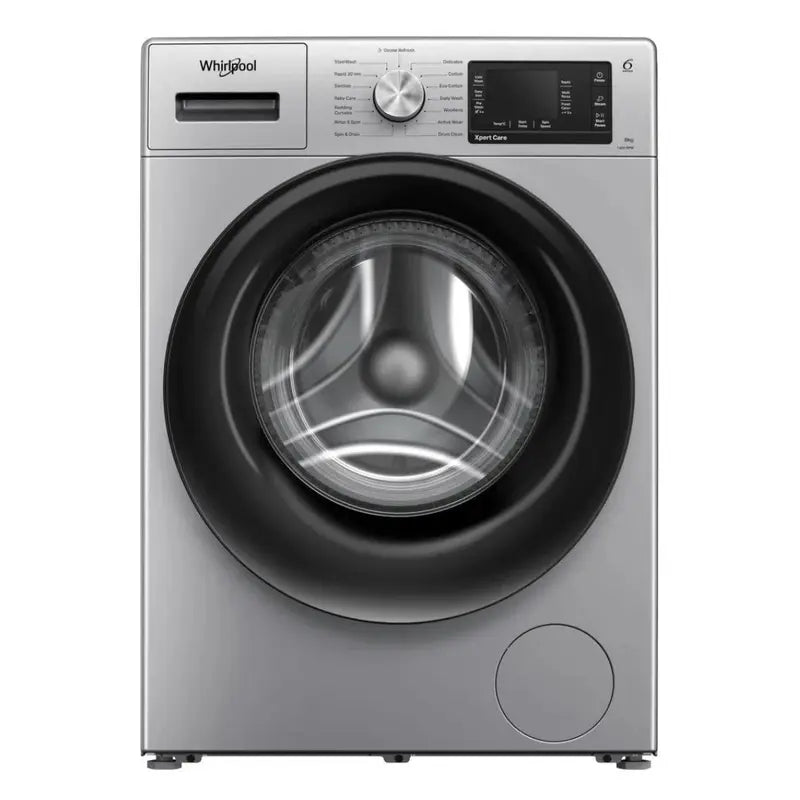 Whirlpool Xpert Care 8kg 5 Star Front Load Washing Machine with Ozone Air Refresh Technology & Heater (33015) My Store