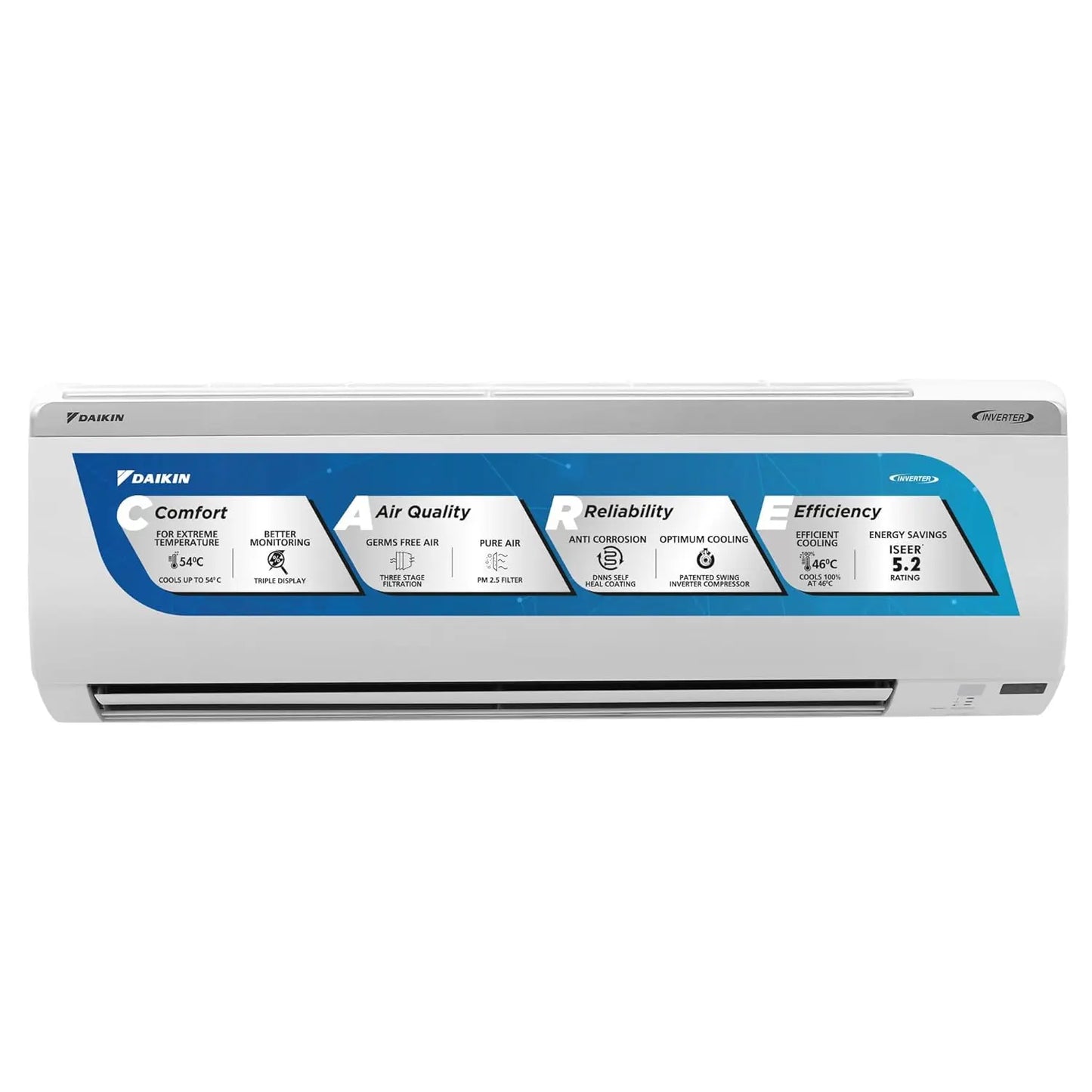 Daikin 1.5 Ton, 3 Star Inverter Split AC (FTKC-RKC50UV16VF) My Store