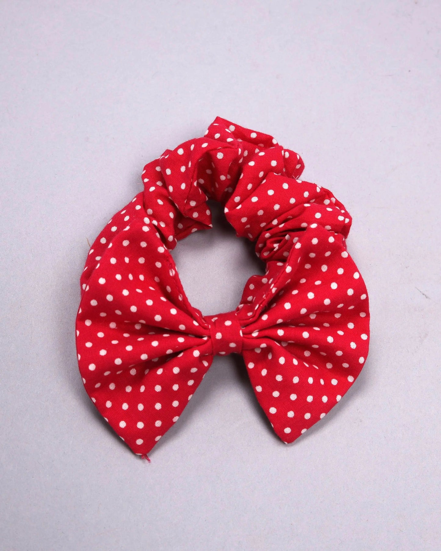 Pink Flambe Polka Bow Scrunchie My Store