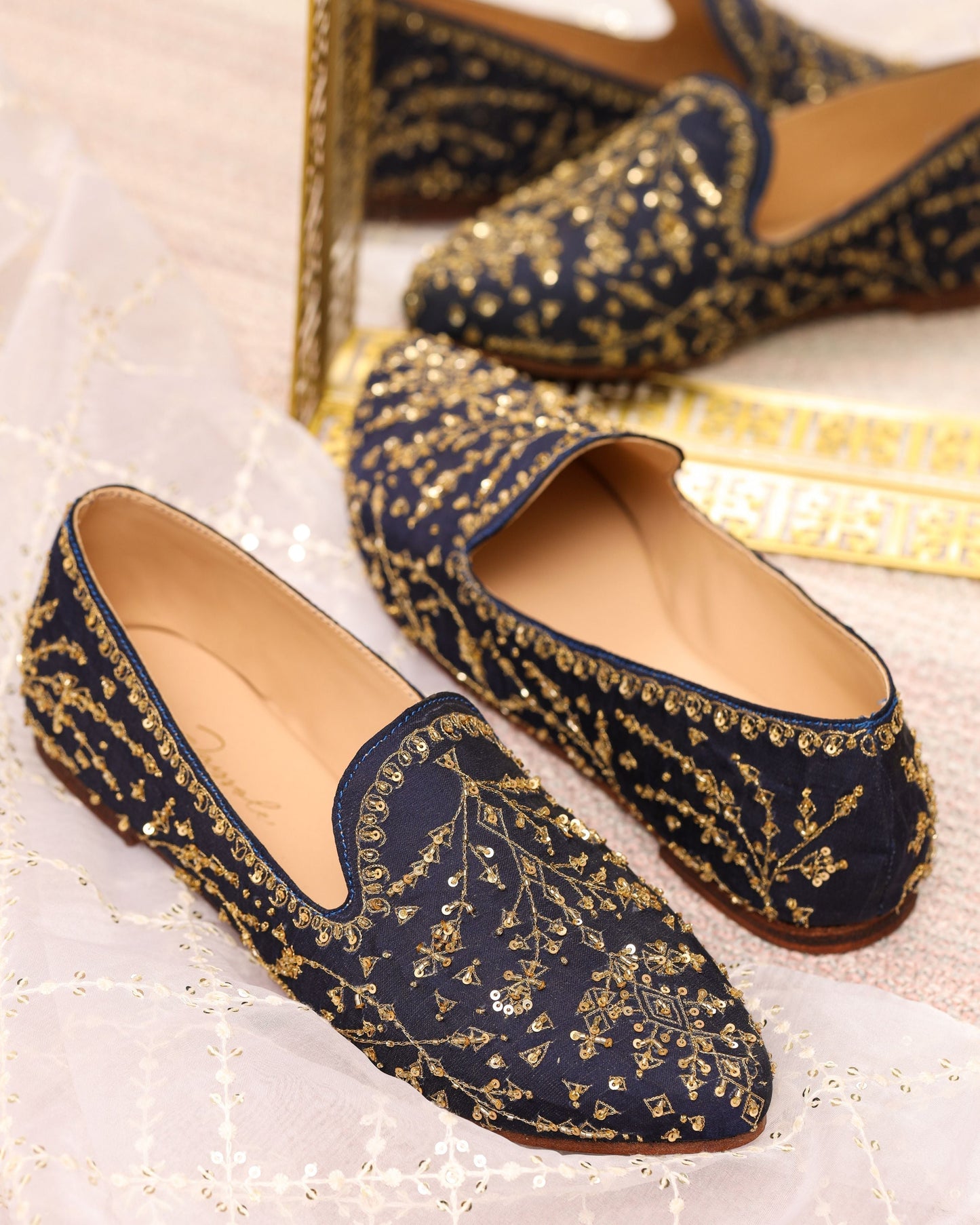 Blueberry Handcrafted Loafers My Store