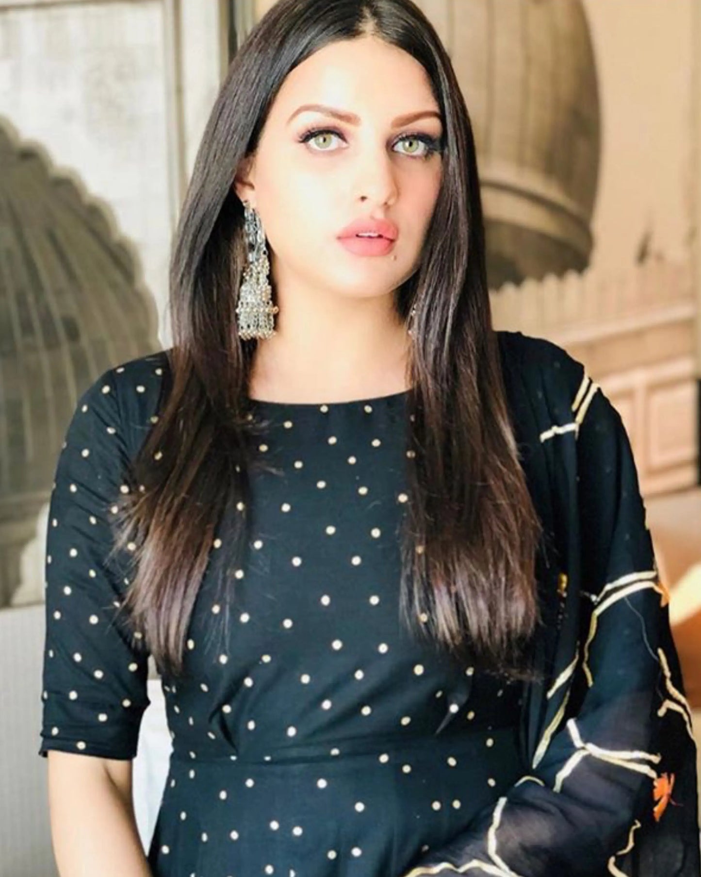 Smokey Black Gotapatti Suit Set My Store