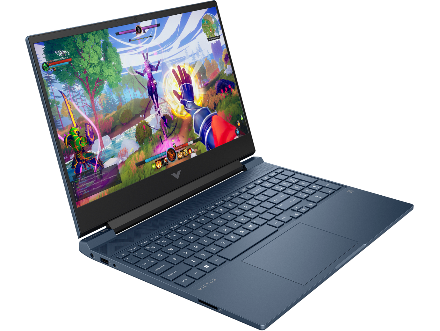 HP Victus 15.6 Inch, Gaming Laptop, 16GB RAM + 512GB SSD | AMD Ryzen™ 5 Ryzen5-8645HS processor | NVIDIA® GeForce RTX 3050 6GB | Windows 11 Home, Blue (15-fb3012AX)
