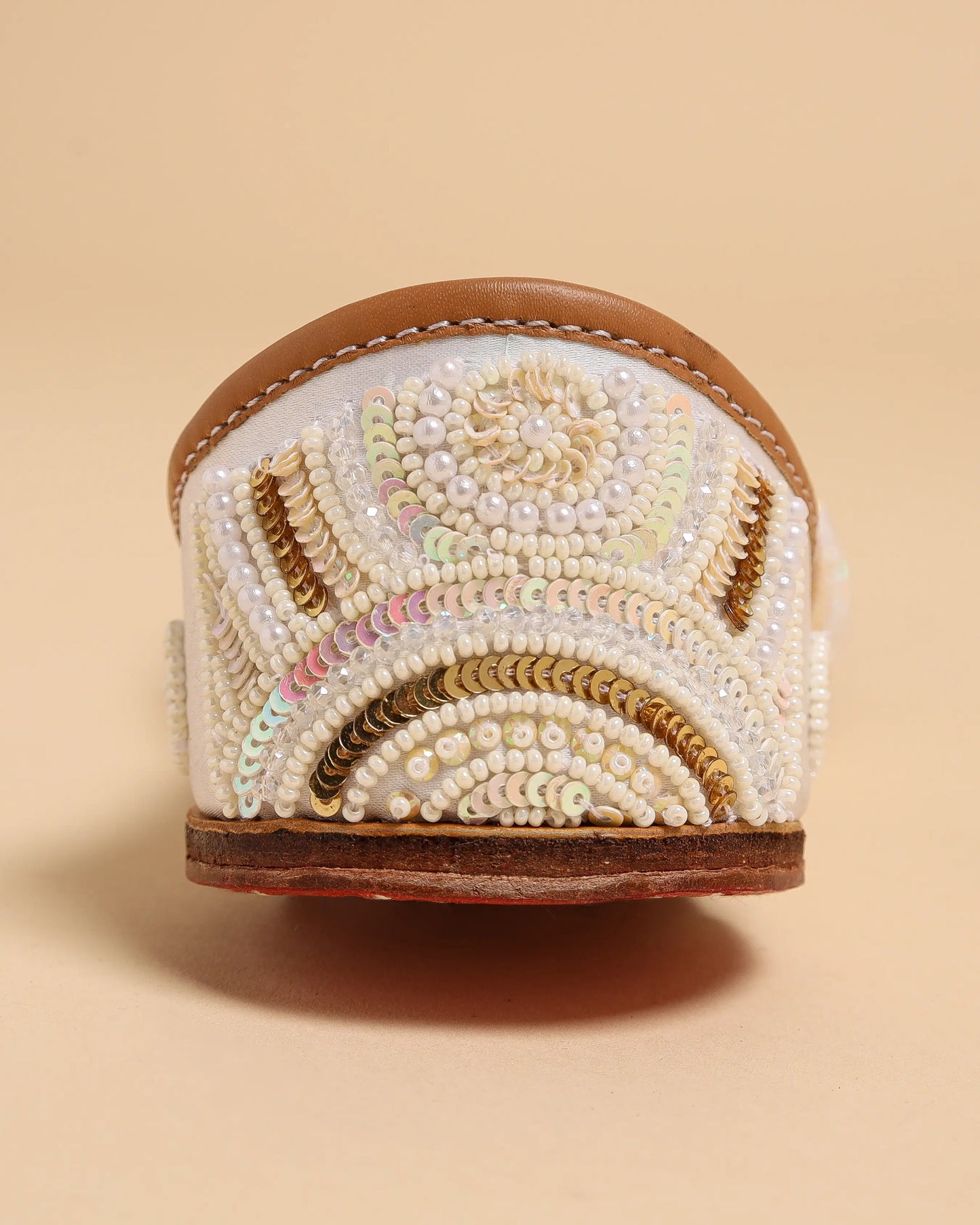 White Illusion Handcrafted Jutti My Store