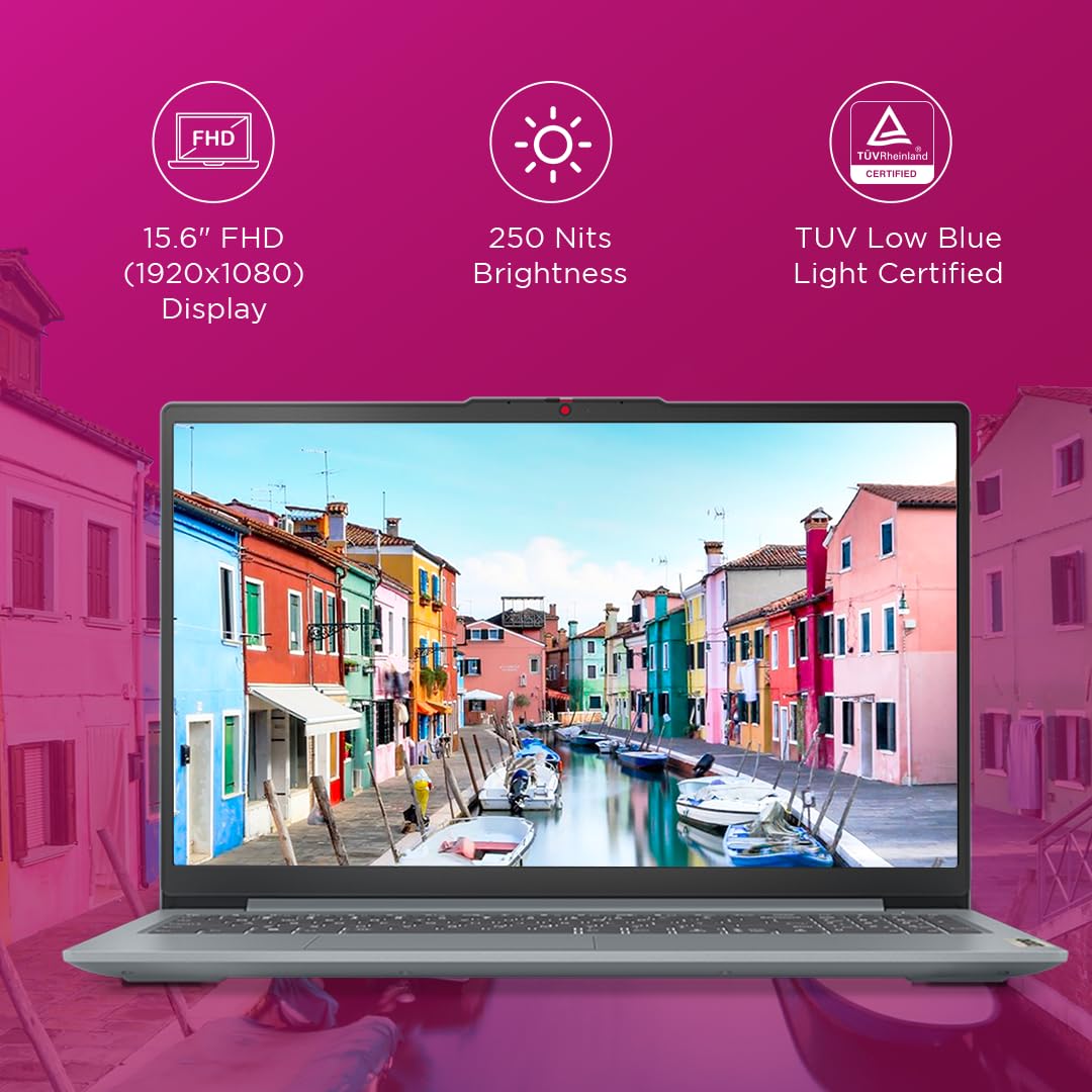 Lenovo IdeaPad Slim 3 13th Gen | Intel Core i3-1315U | 15.6 inch (39.6cm) | FHD Laptop (8GB RAM+512GB SSD+Windows 11)