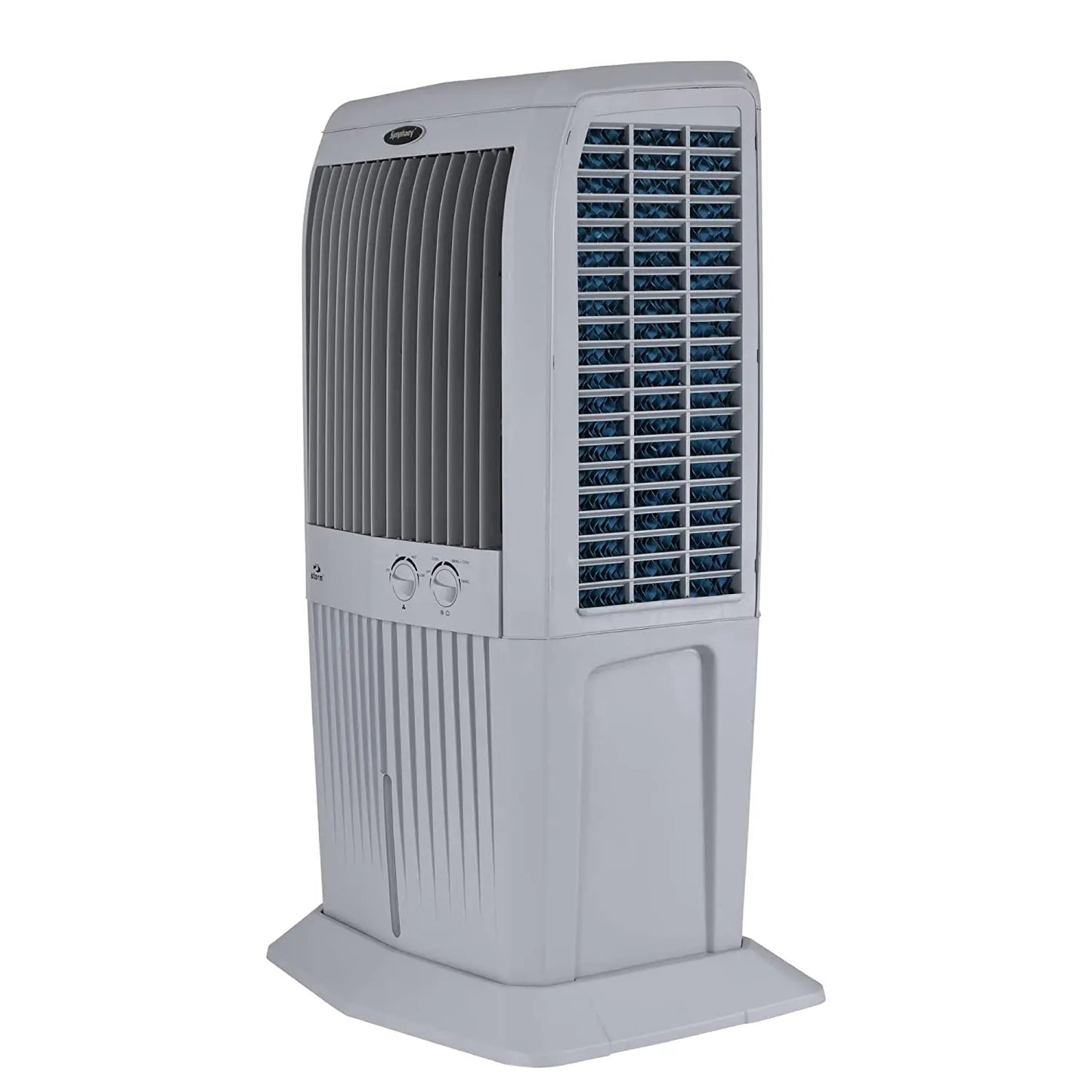 Symphony Storm 70 XL Desert Air Cooler For Home with Honeycomb Pads, Powerful Fan, i-Pure Technology and Low Power Consumption (70L, Grey) My Store