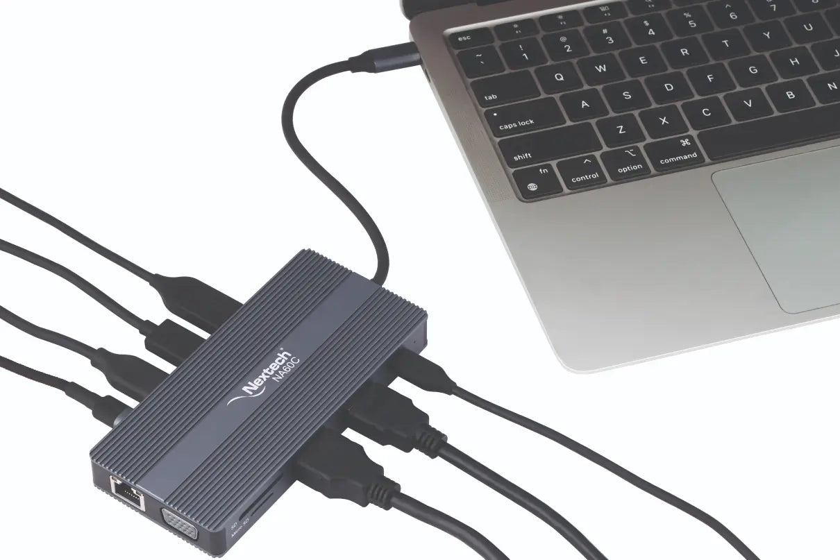 Nextech 12 In 1 Dual Hdmi Usb C Display Dock NA60C