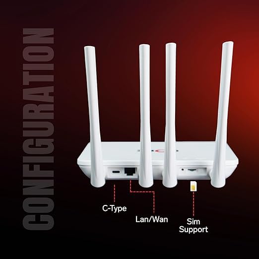 COFE SIM ROUTER 4G 5G WIFI 6 CF 05CT4 WITH TYPE C WAN LAN PORT CF 05CT4 WIFI 6