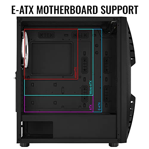 AeroCool Cronus ARGB Cabinet Black CRONUS G BK V1