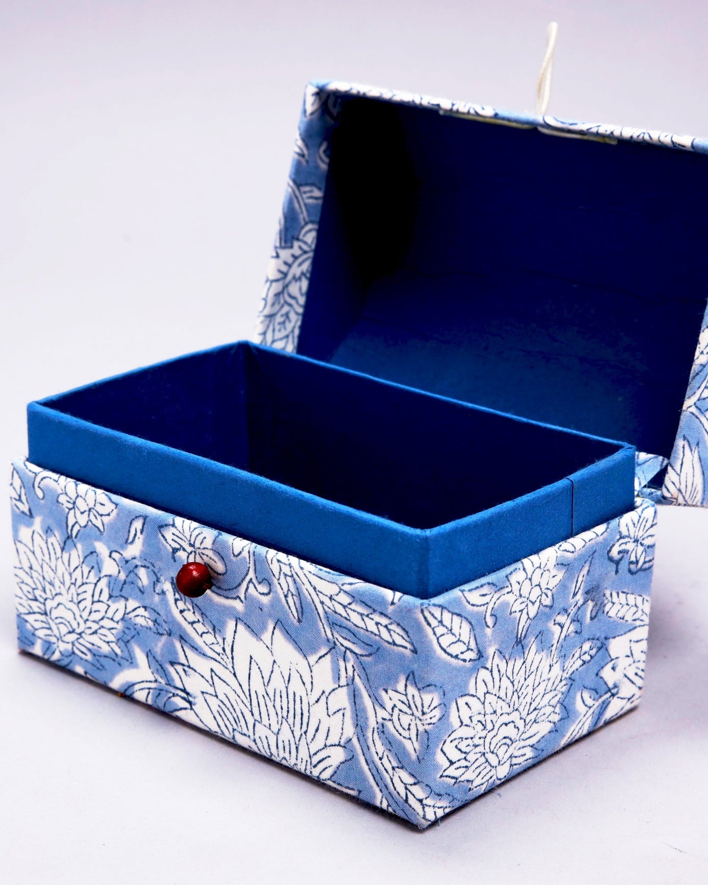 Vista Blue Treasure Chest Jewellery Box My Store