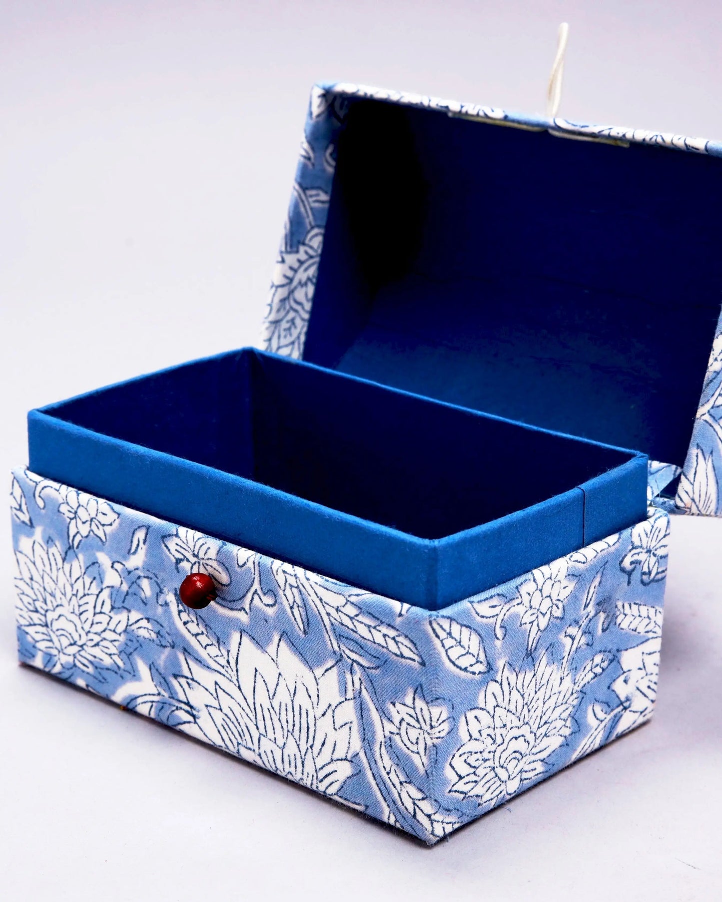 Vista Blue Treasure Chest Jewellery Box My Store