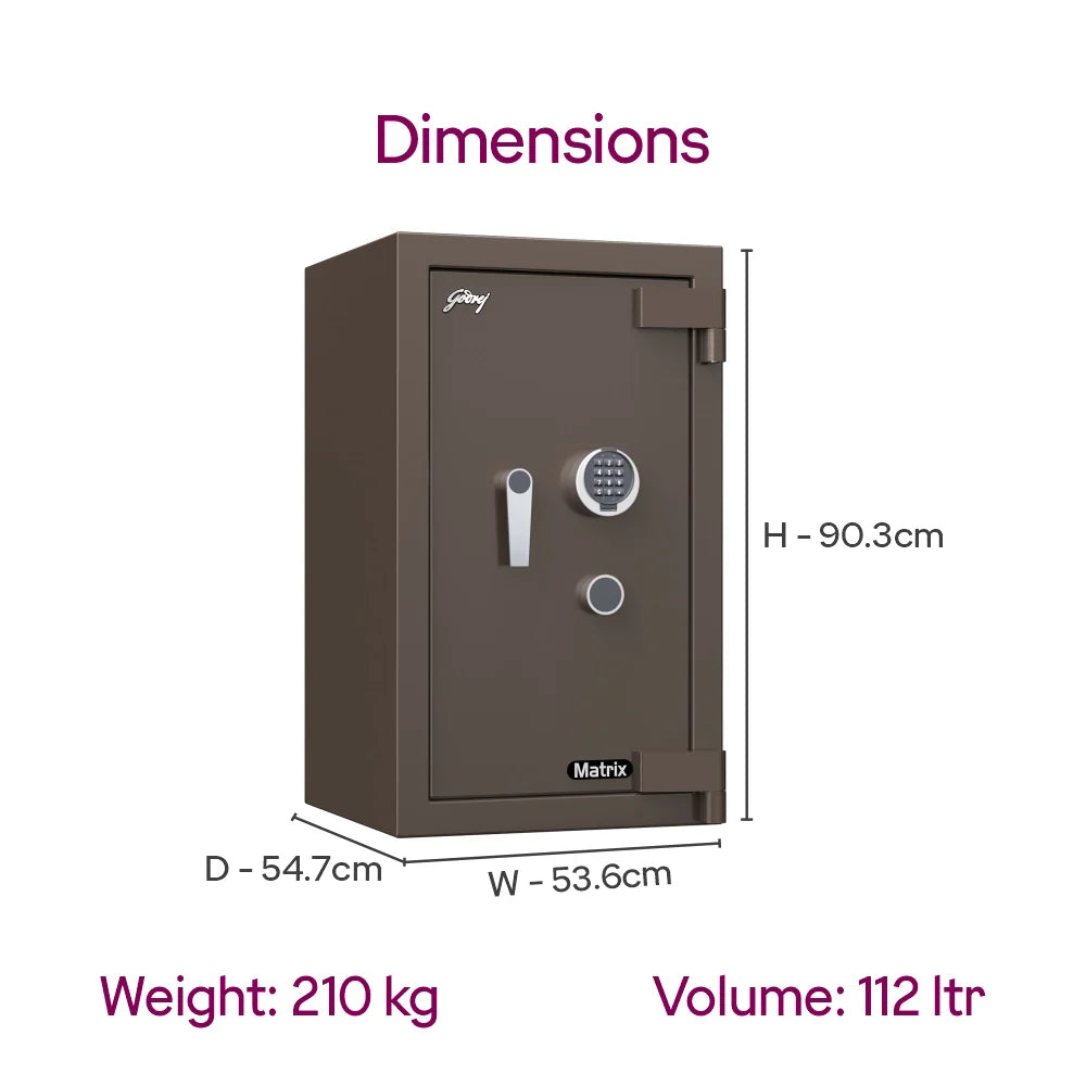 Godrej Matrix 3016 Digital V3* Home Locker