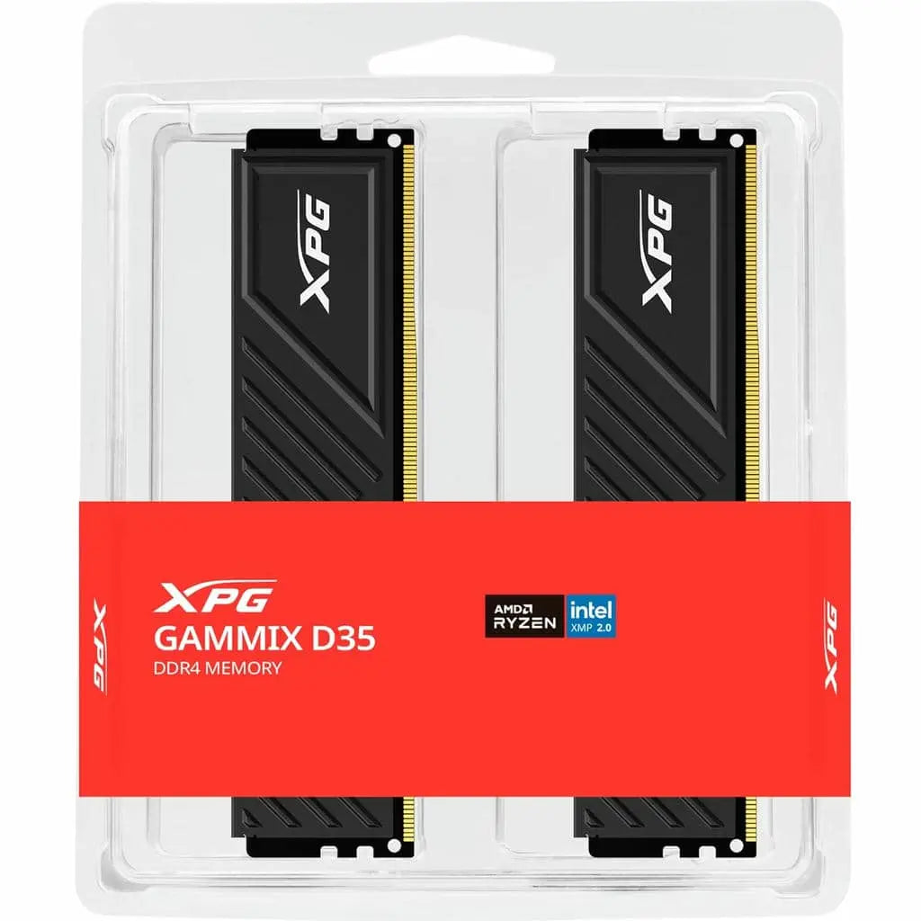 XPG Gammix D35 64GB (2x32GB) DDR4 3200MHz Desktop RAM Kit With Heatsink