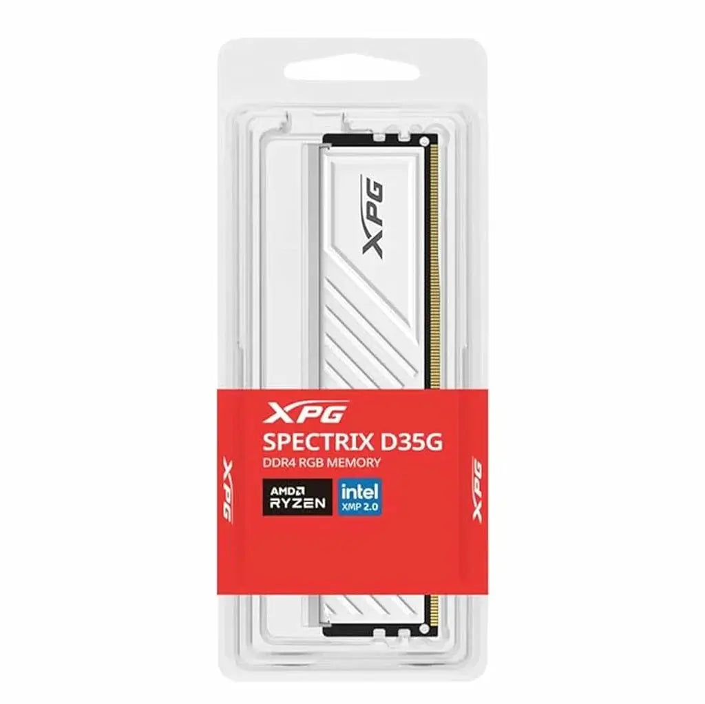 XPG SPECTRIX D35G 16GB DDR4 3200MHz CL16 RGB White RAM White