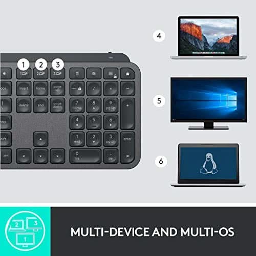 Logitech MX Keys S Advanced Wireless Illuminated Keyboard