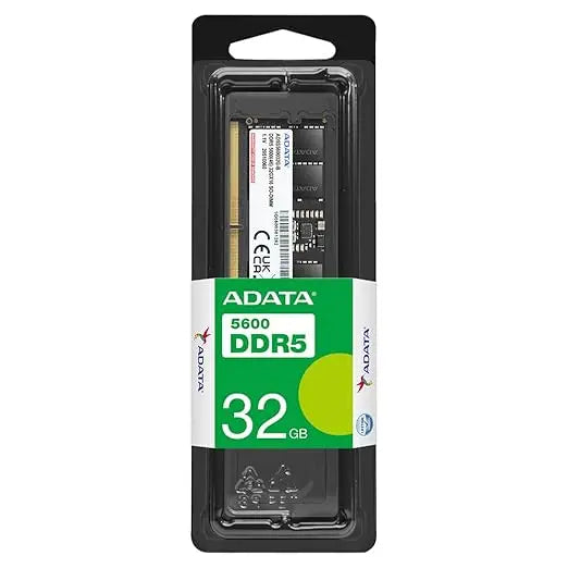 ADATA Premier 32GB DDR5 RAM 5600MHz CL46 U-DIMM Desktop Memory Module