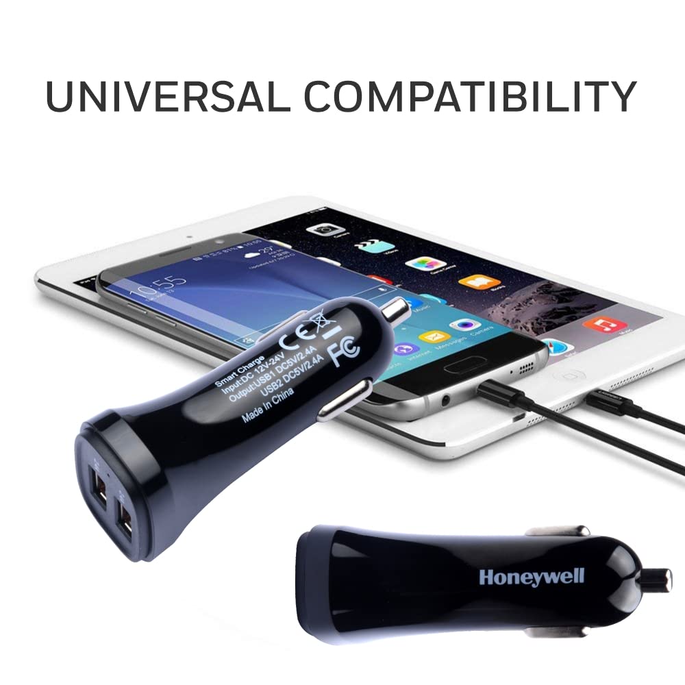 HONEYWELL MICRO CLA 4.8AMP CHARGER WITH 2 USB