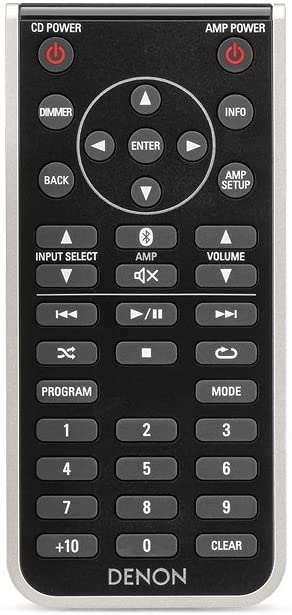 Denon PMA-30 Integrated Stereo Amplifier - Compact Design 30W x 2 Channels Bluetooth Streaming, USB-B Input Horizontal or Vertical Orientation Included USB-A to USB-B Cable