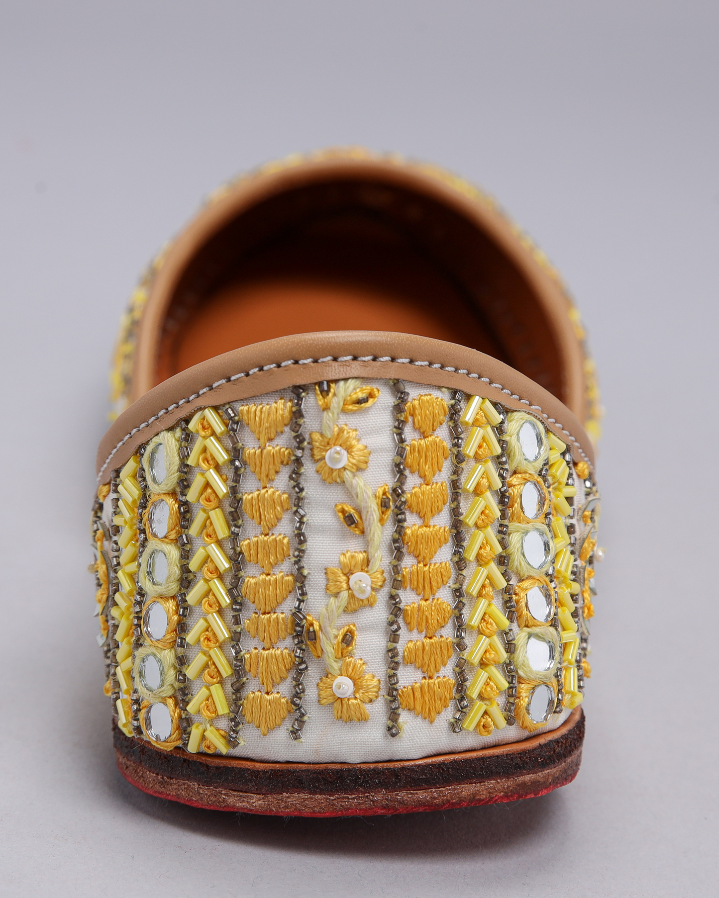 Yellow Drop Handcrafted Jutti My Store