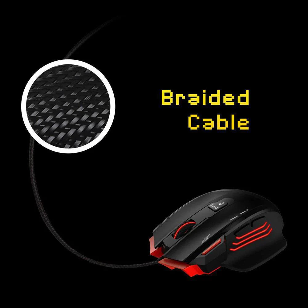 ZEBRONICS Zeb-Groza -Wired Gaming Mouse