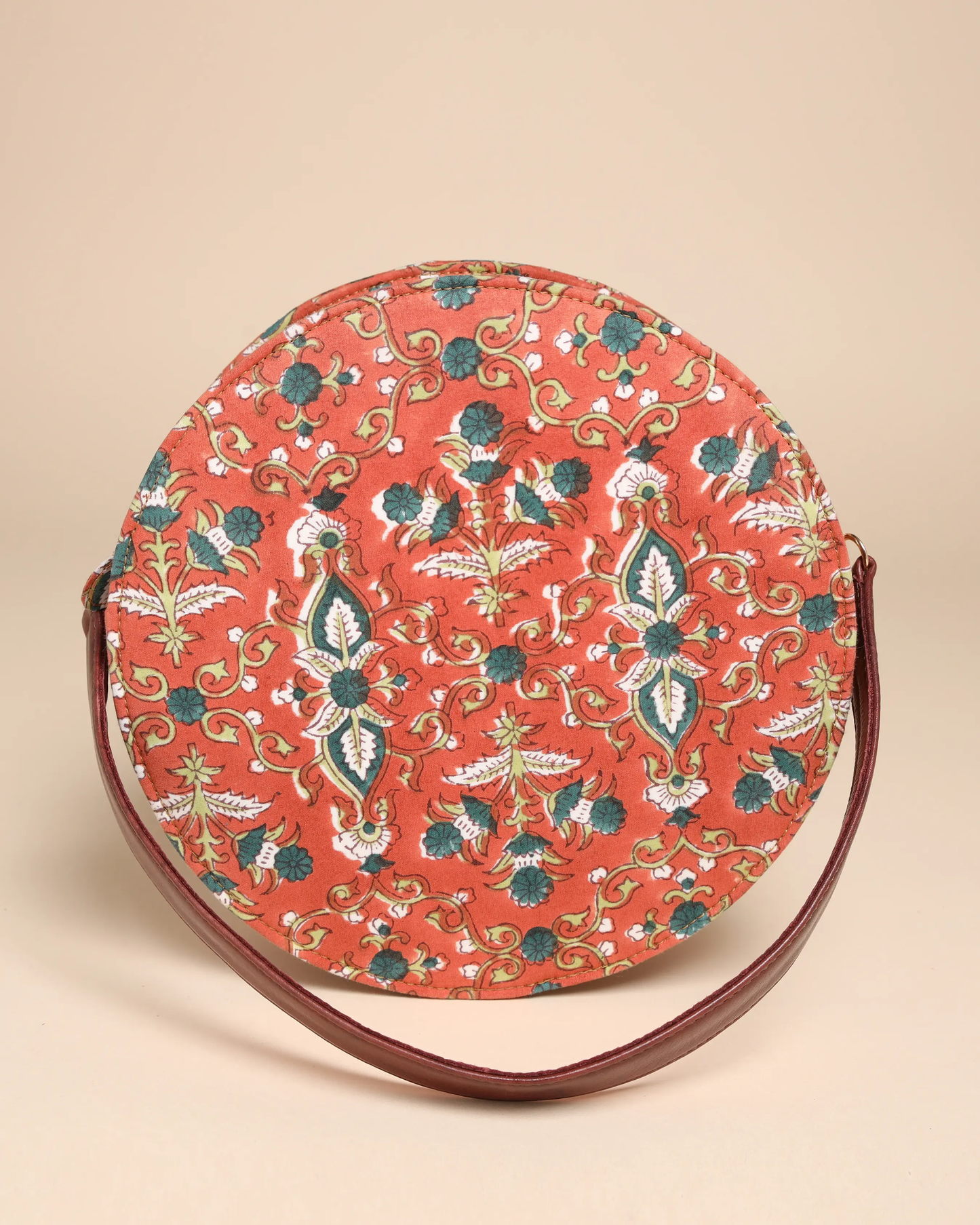 Sienna Cotton Blockprinted Sling Bag My Store