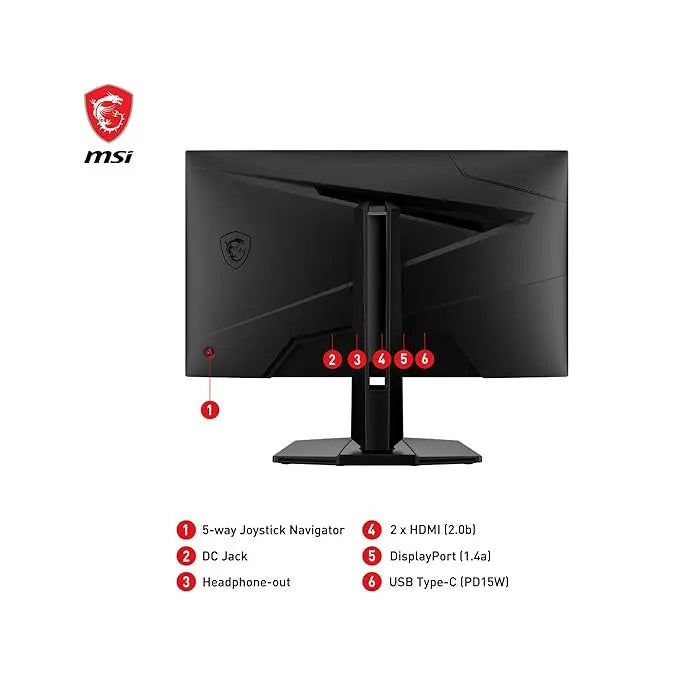 MSI G274QPF E2 27" WQHD 2560x1440 180Hz 1ms Rapid IPS Gaming Monitor with Adaptive-sync My Store