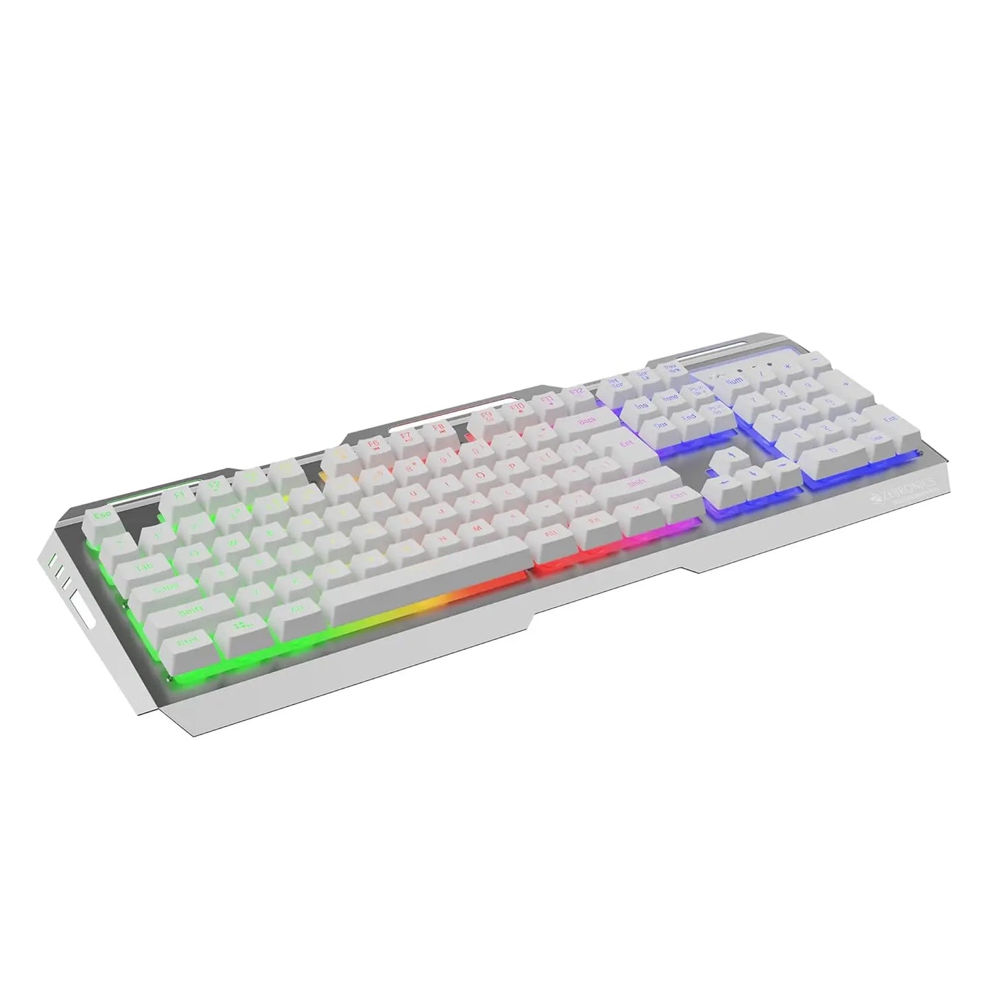 Zebronics Transformer Pro Gaming Wireless Keyboard and Mouse Combo White