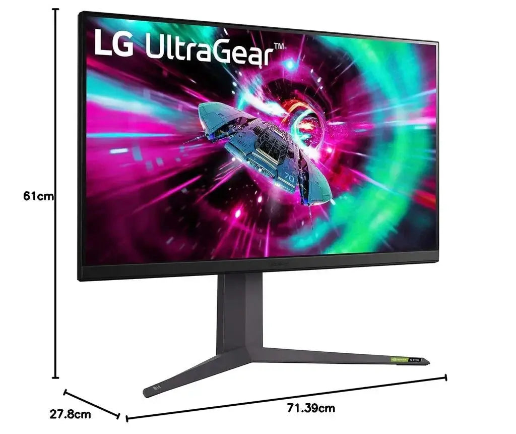 LG UltraGear 32GR93U-B 32" 4K UHD 144Hz 1ms FreeSync Premium Gaming Monitor My Store