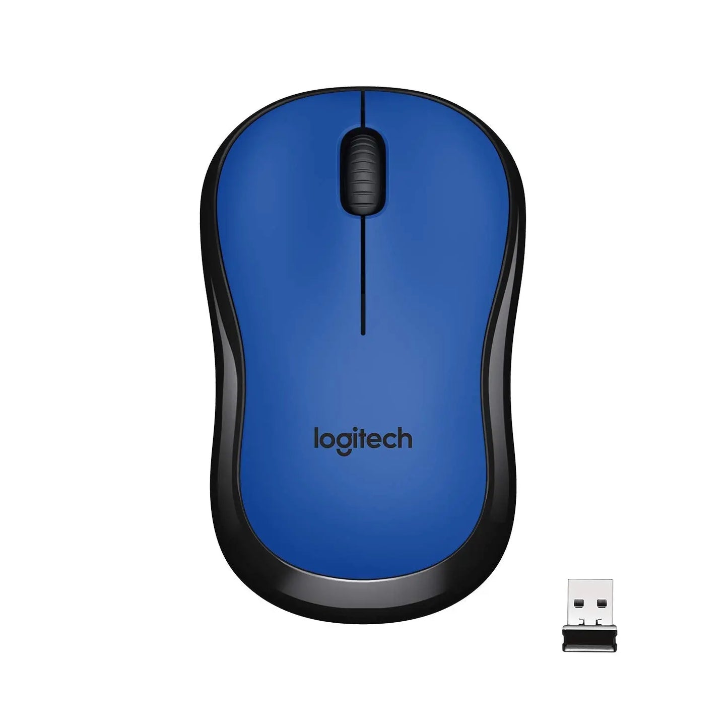 Logitech M221 Silent Wireless Mouse Buttons Blue