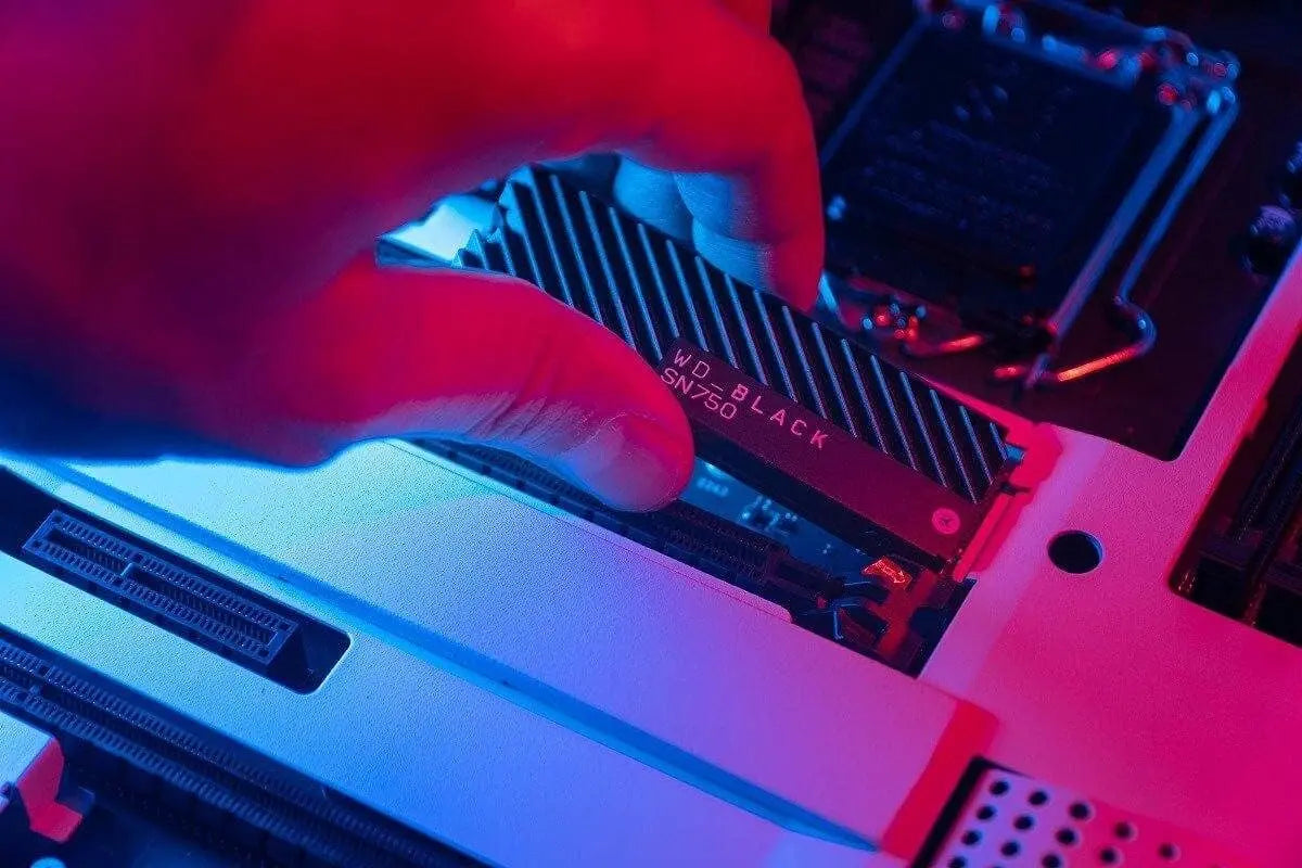 Western Digital SN750 1TB M.2 NVMe Internal Solid State Drive with Heatsink - Black My Store