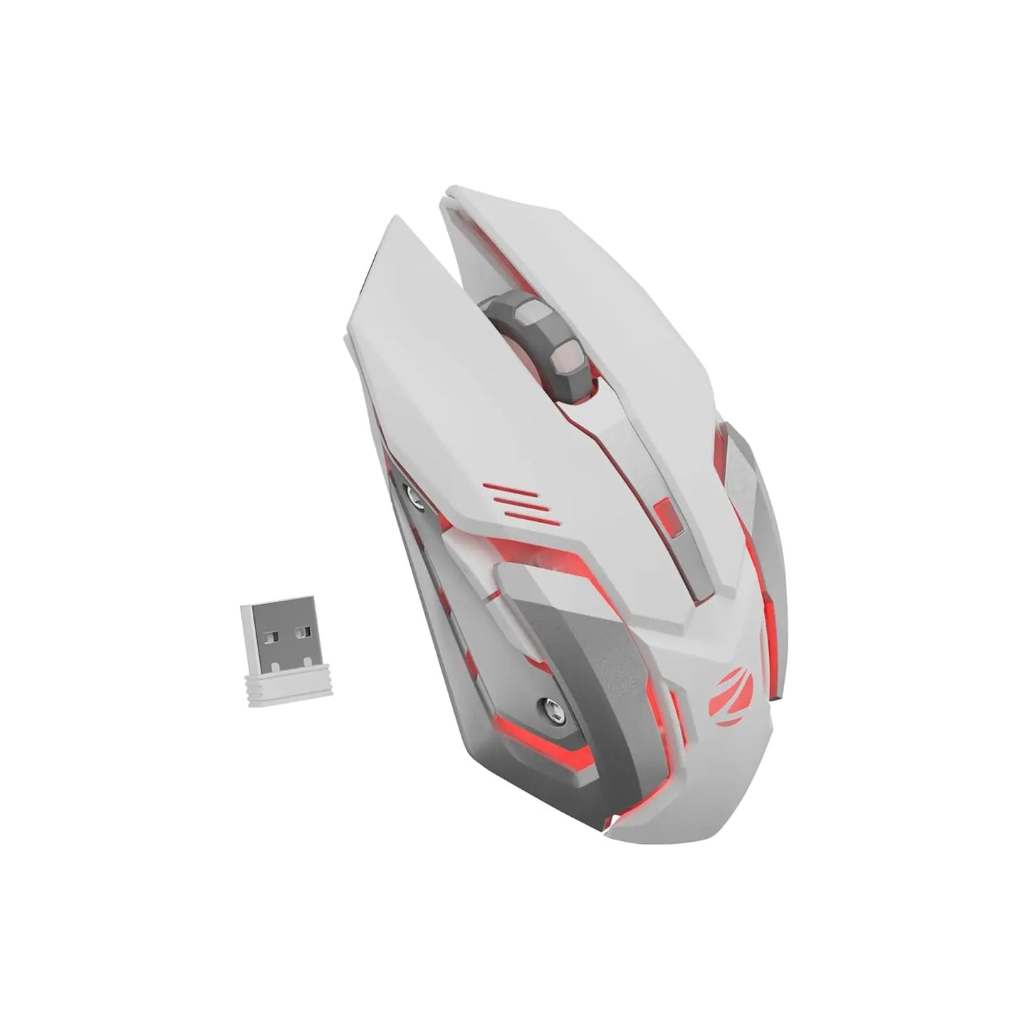 Zebronics Transformer Pro Gaming Wireless Keyboard and Mouse Combo White