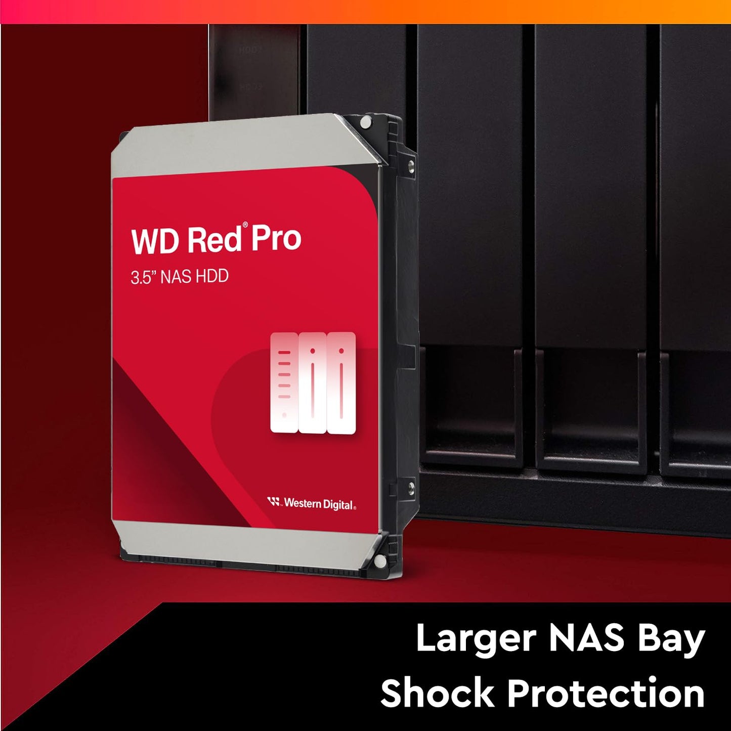 Western Digital WD Red Pro 8TB 3.5" SATA 7200RPM NAS Internal Hard Disk Drive