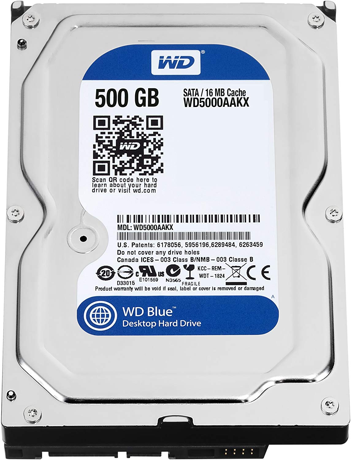 HDD DESKTOP WD 500GB REFURBISHED