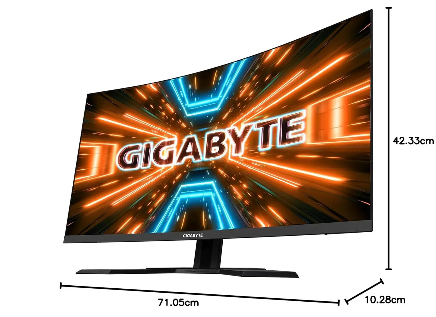 GIGABYTE G32QC A 32 Inch (81.28 Cm) 165Hz 1440P Curved Gaming Monitor My Store