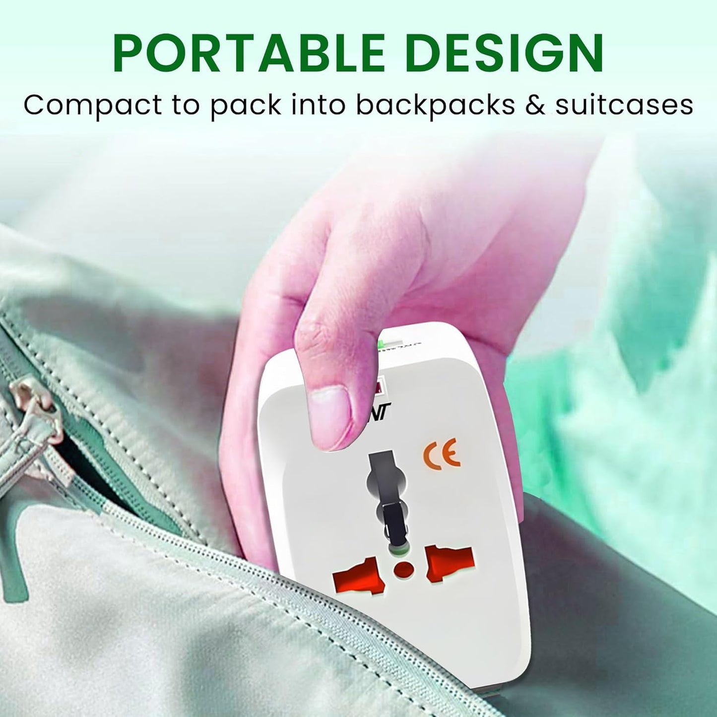 Ant International Power Plug Amigo White