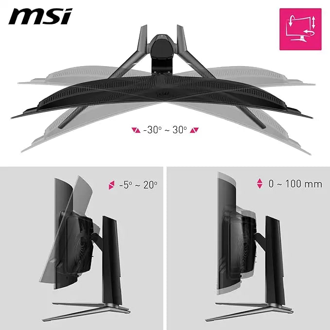 MSI MAG341CQPX QD-OLED 34" 2K UWQHD 240Hz 0.03ms Curved OLED Gaming Monitor My Store